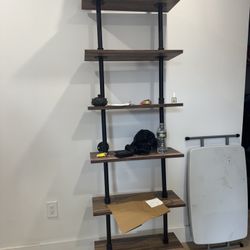 Industrial Pipe Bookshelf
