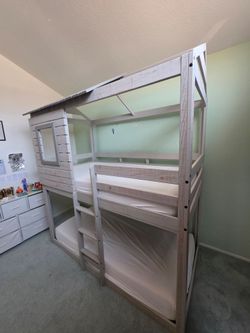 Wood bunk bed for sale