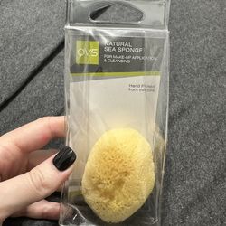 QVS Natural Sea Sponge – Makeup & Facial Cleansing