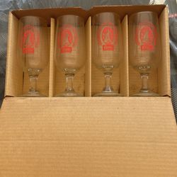 Coors Beer Stemmed Glasses