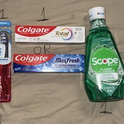 Oral Care Bundle (3items