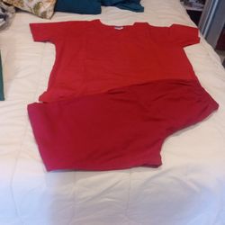 Uniforme XL Rojo Usado 
