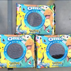 Pokémon oreos Sealed