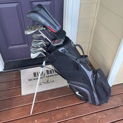 Complete Set of Nike & Callaway Men’s Golf Clubs with Nike Xtreme Sport Carry Bag