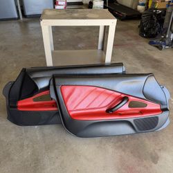 Honda S2000 AP1v1 Black & Red Door Panels