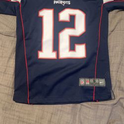 Tom Brady patriots home jersey youth small