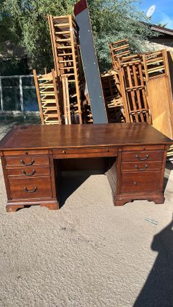 mahogany desk