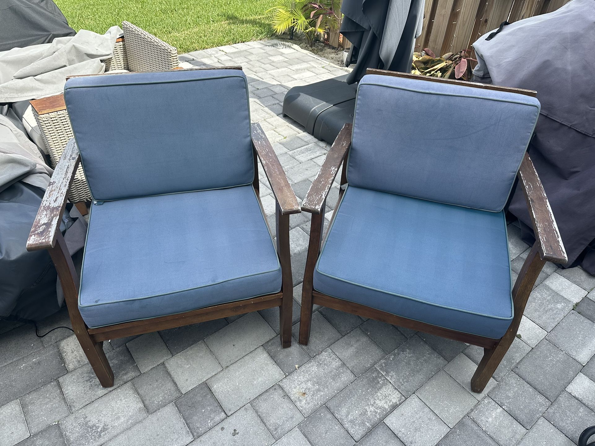 Wooden Chairs Outdoor