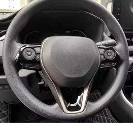 Corolla, Rav4, Cross. Steering Wheel Button Panel Trim (Gloss Black)
