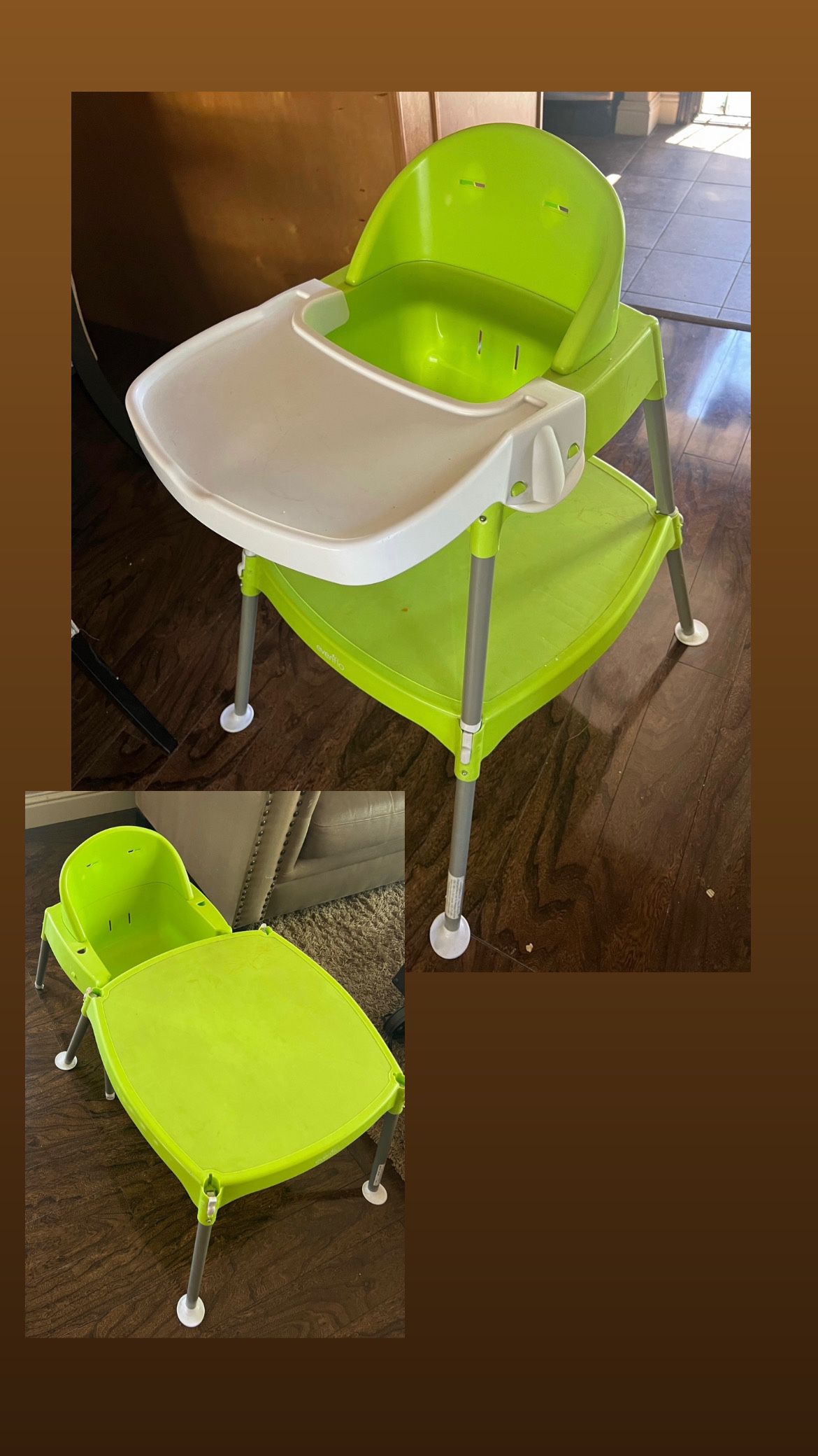 3-in-1 Convertible Chair 