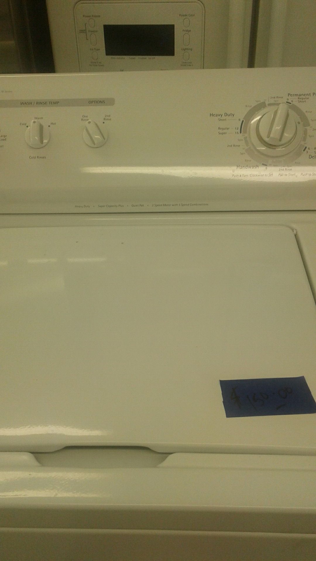 Kenmore washer