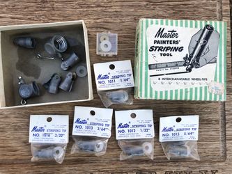 Vintage master painters striping tool tips 