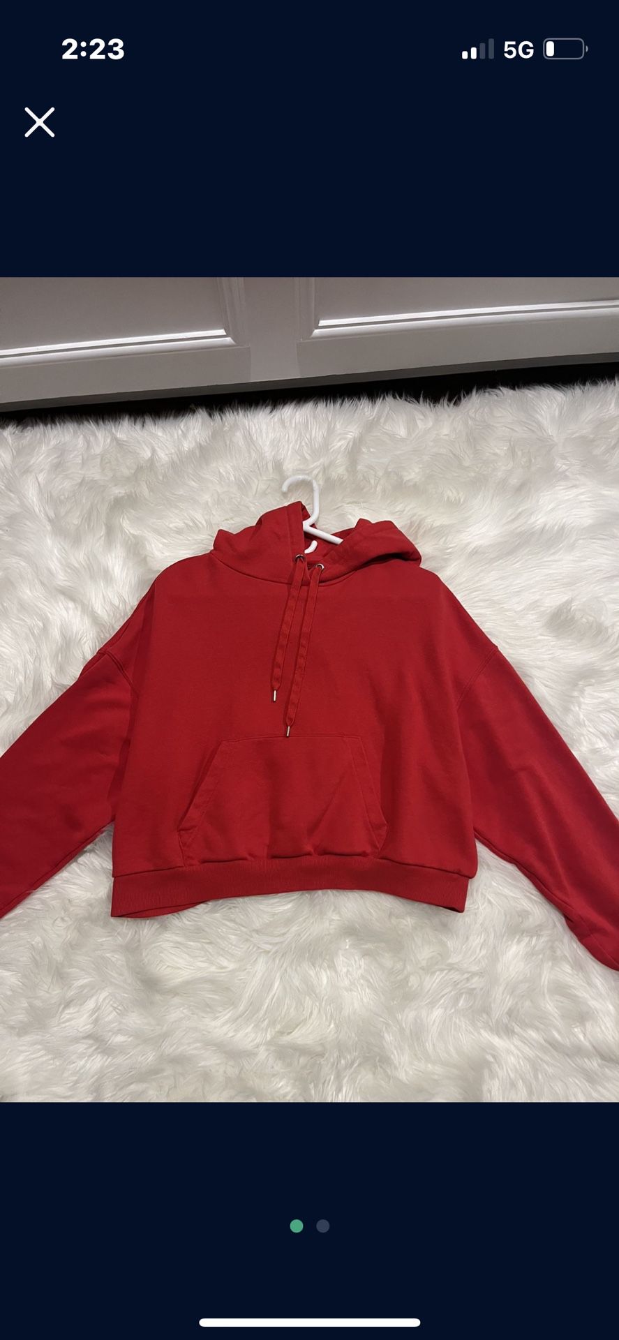 $10 Women’s Cropped Sweatshirt  (medium) 