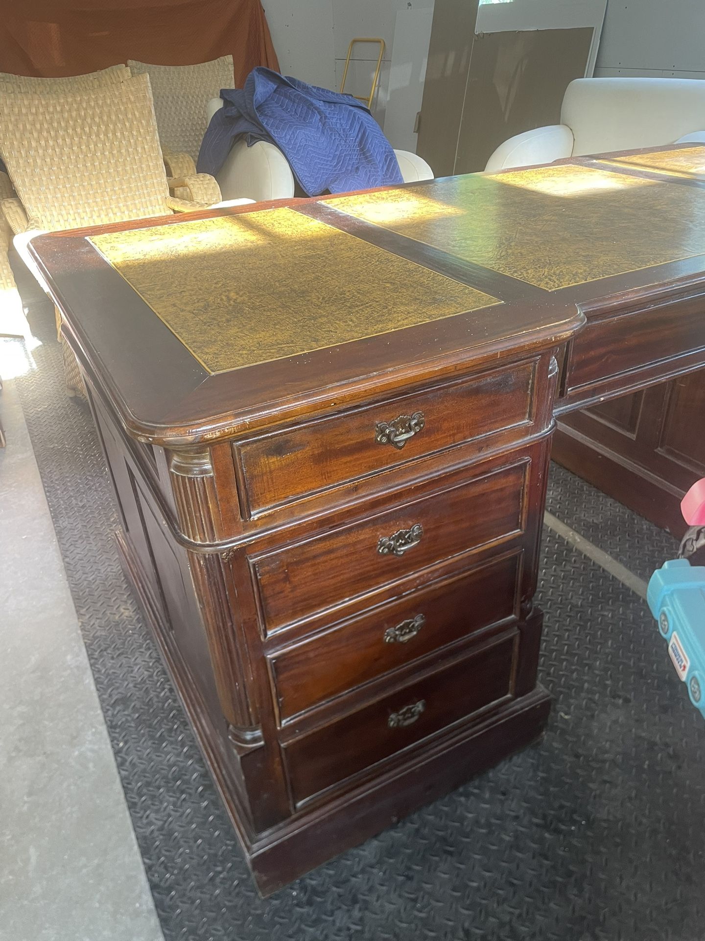 Wood Partner Desk