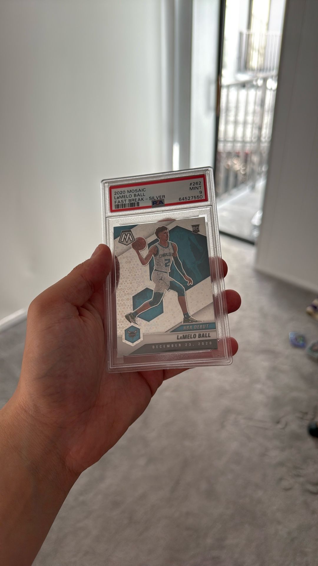 2020 Mosaic Lamelo Ball PSA 9 Graded