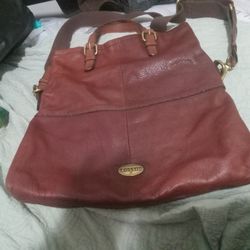 Fossil Explorer Big Leather Bag 