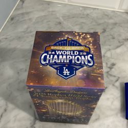 2025 Replica World Series Trophy. And Cup Holder.