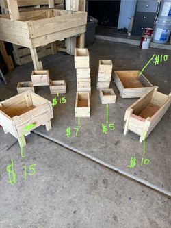 Handmade planters