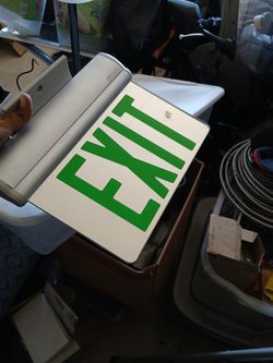 Exit Sign Light