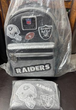 Loungefly NFL Las Vegas Raiders Mini Backpack Set