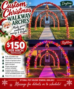 Christmas 🎄 Arches (contact info removed) For More Info