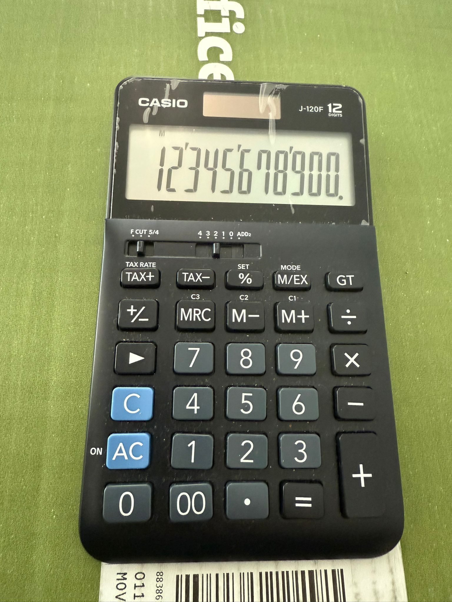 Casio J-120F Calculator