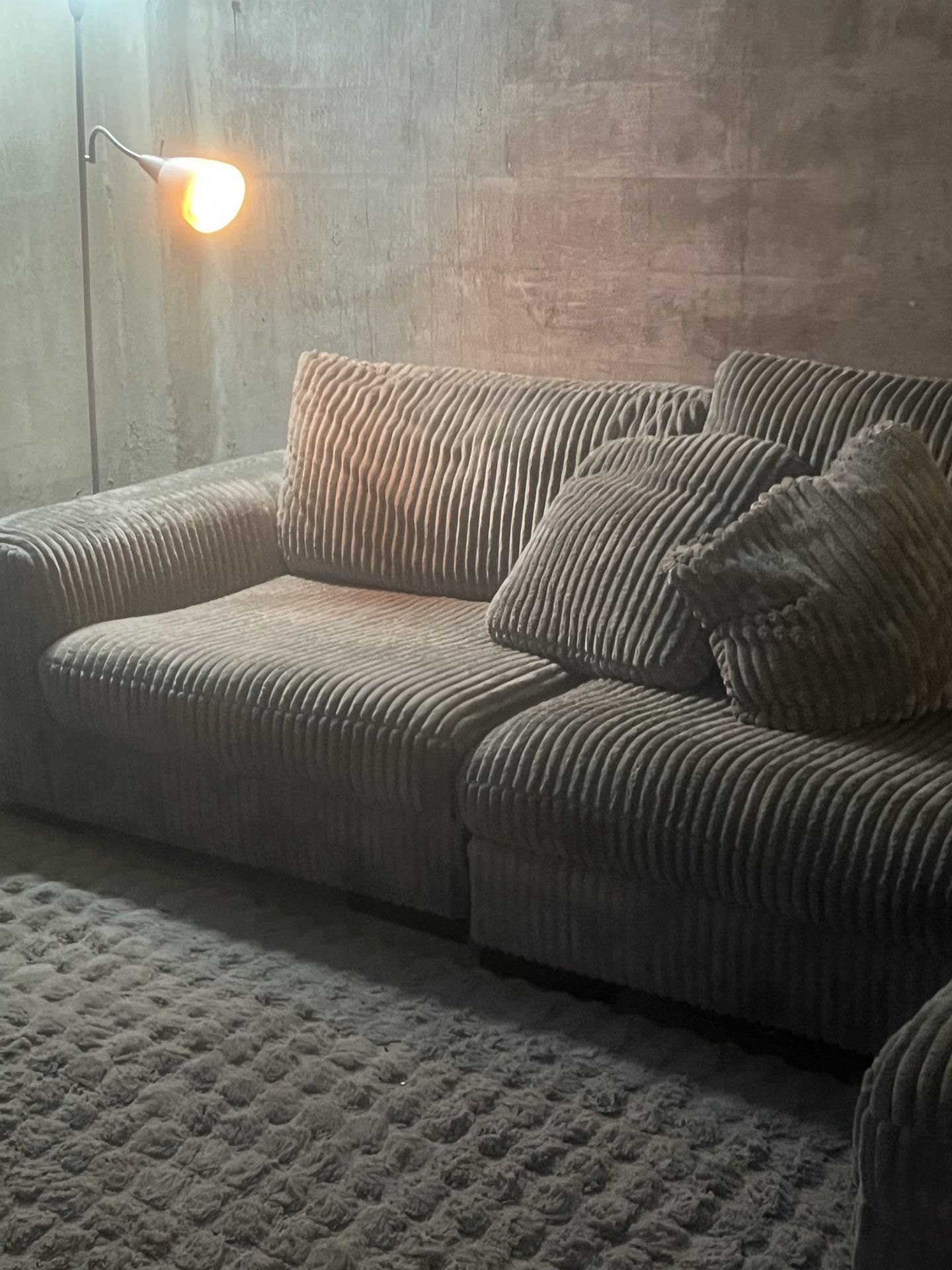 Couch Set Grey