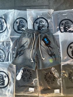 Hellstar Graphic Drawstring Shorts