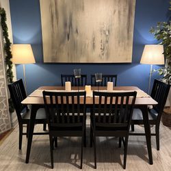 Beautiful Dining Set New!!! Table With 6 Chairs! Open Box (never Used) I Can Deliver 