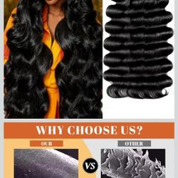 Human Hair Bundles And 5×5 Lace Closure Body Wave 16 Inches 