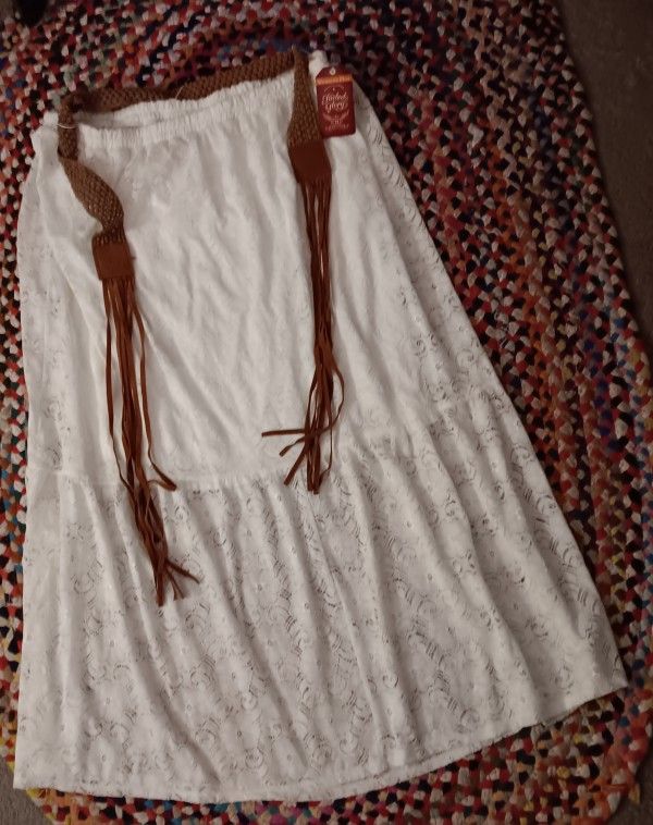 Maxi Skirt & Shawl 