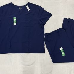 NWT Scrubstar Unisex Adult 3XL Medical Scrub Set