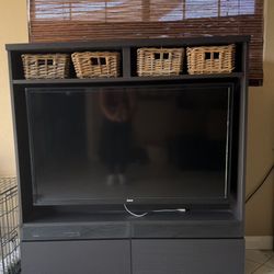 Black TV Stand