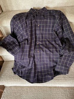 Men’s Plaid Long Sleeve Shirt