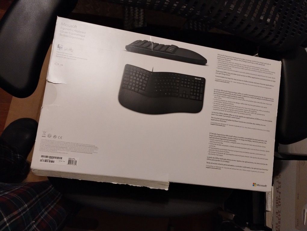 Microsoft Ergonomic Wired Keyboard