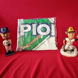 Randy Jones Bobblehead and Padres Banner