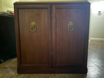 Beautiful hardwood cabinet