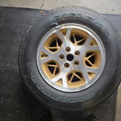 Spare Wheel Complete With Factory Cover