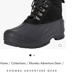 Khombu Men’s Boots Size 10