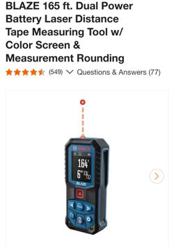 Bosch laser measure