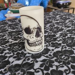 Flameless Skeleton Candle
