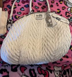 Coach Madison Gathered Leather Sophia Satchel