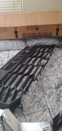2022-2026 Toyota Tundra grill and surround bumper caps chrome