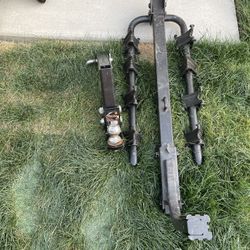 bike rack and tow hitch 
