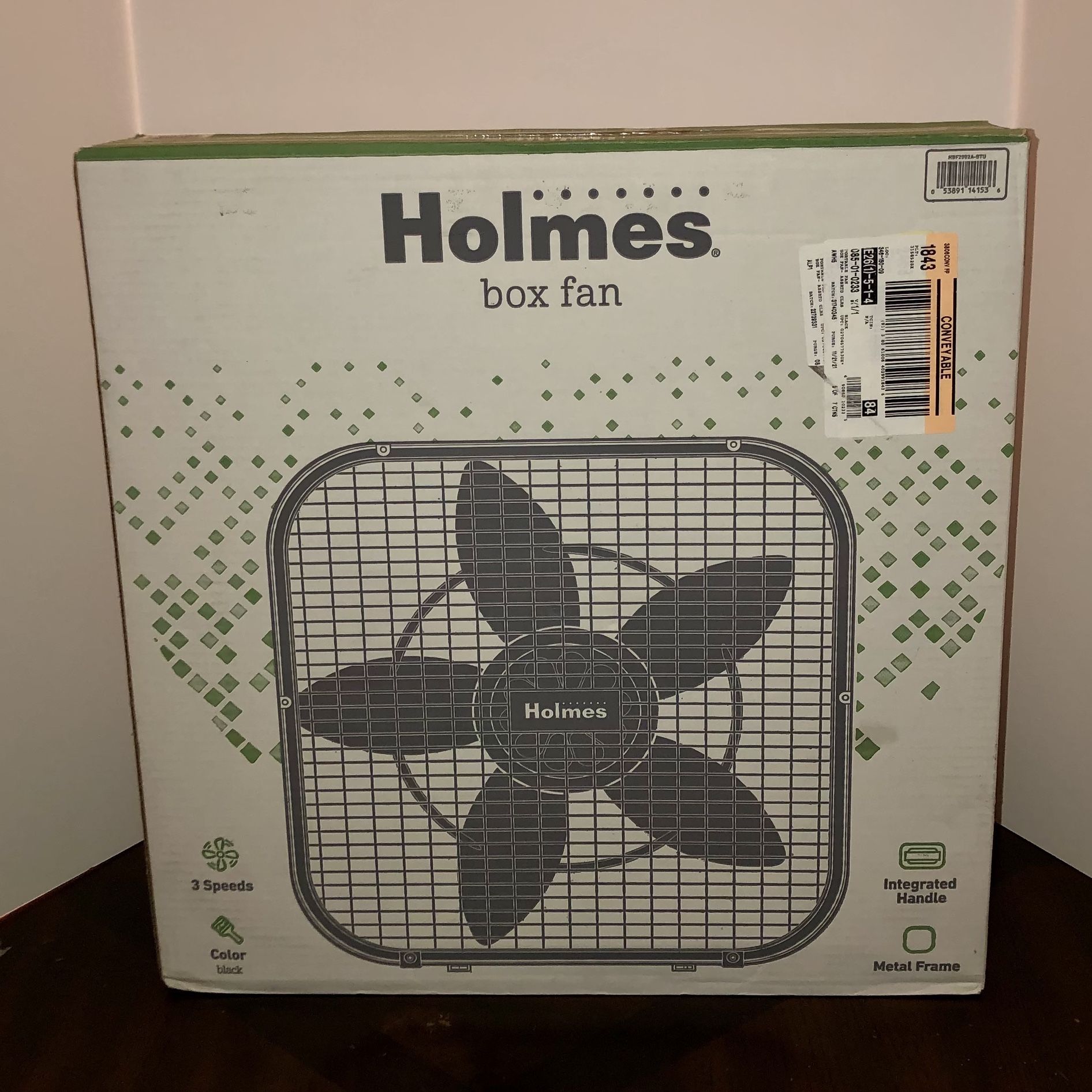 HOLMES 20” BOX FAN ( Brand New) for Sale in Riverside, CA - OfferUp