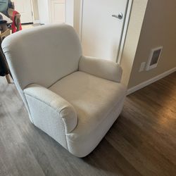 Accent White Chair