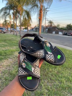 Huaraches de piel