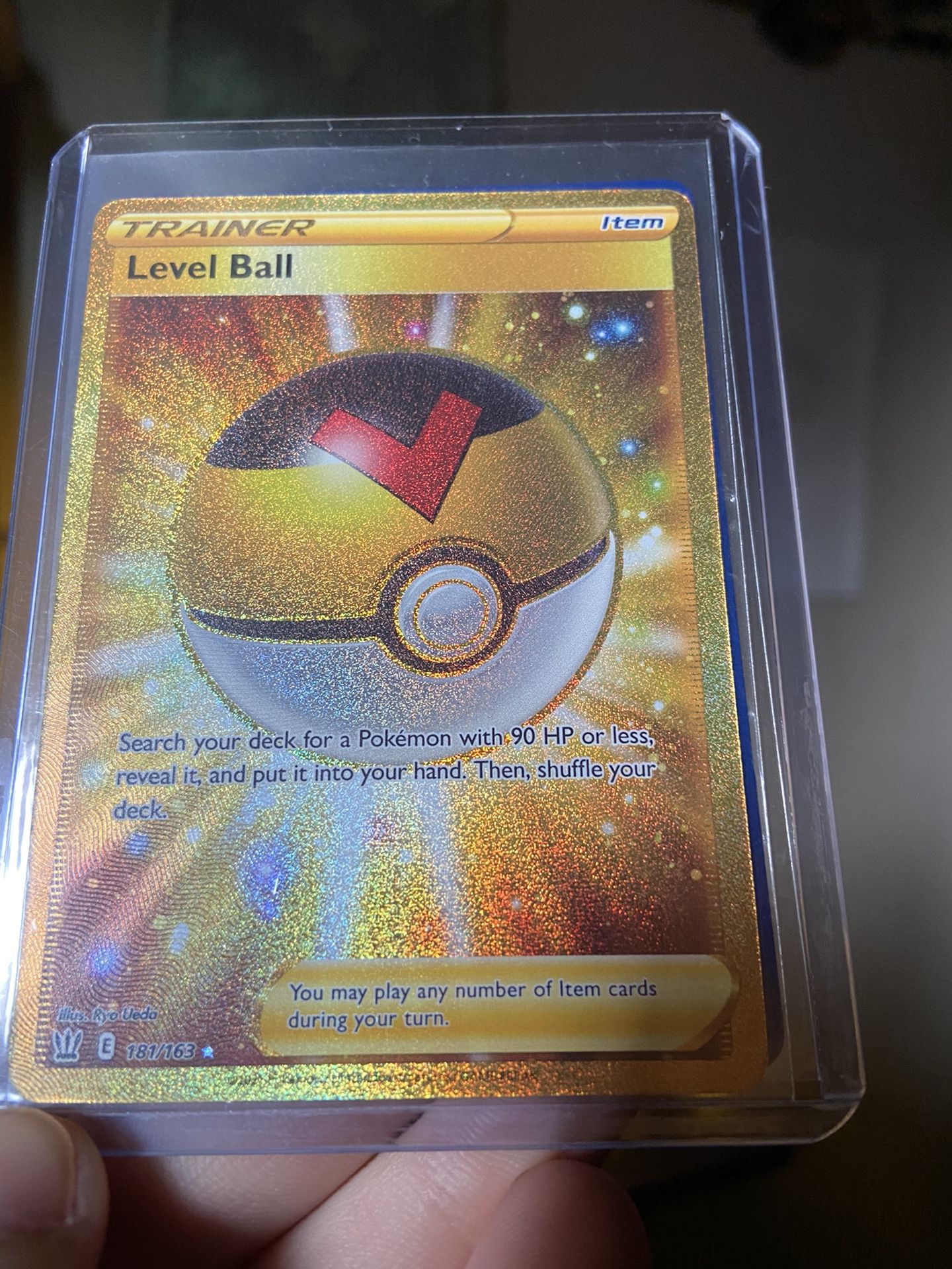 Pokemon cards - Secret Rare Level Ball & Single Strike Energy