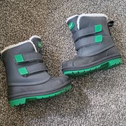 Cat & Jack Kids Winter Snow Boots Size 8c