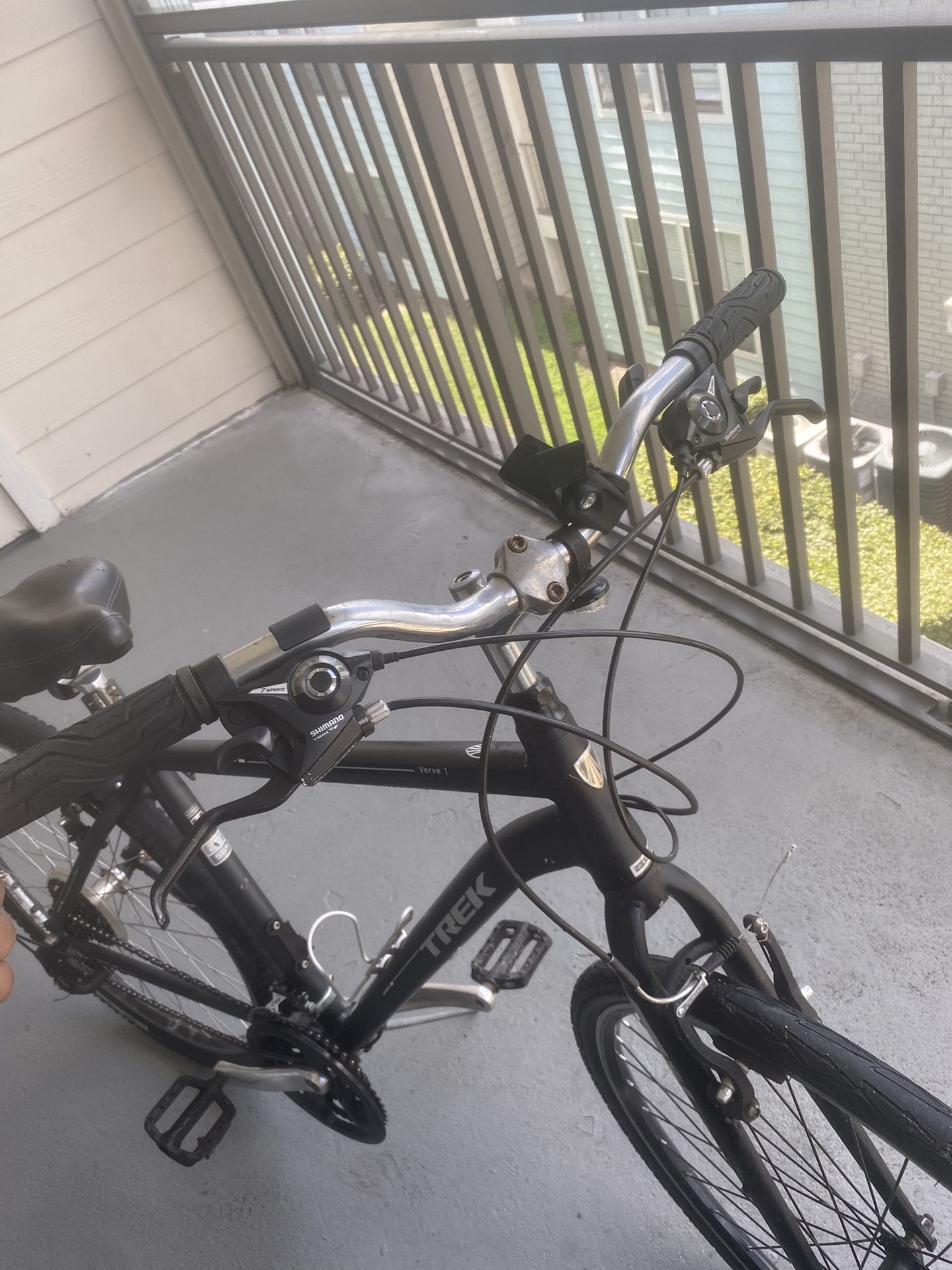 Gold Alpha Aluminum Trek Bike